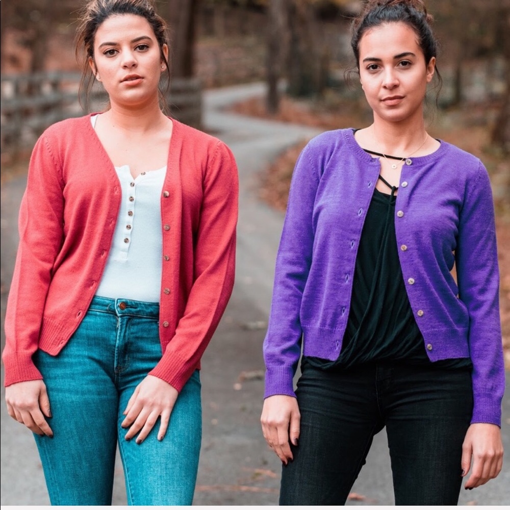 100% Peruvian Alpaca wool cardigan